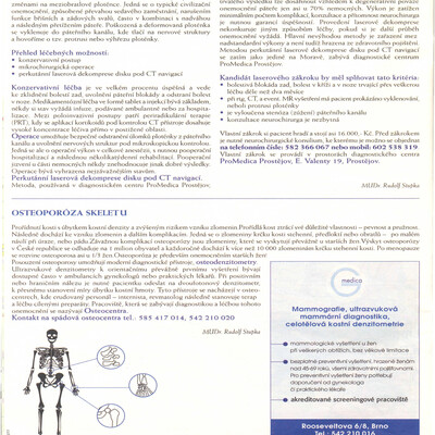 Perkut&aacute;nn&iacute; laserov&aacute; dekomprese disku pod CT navigac&iacute;
