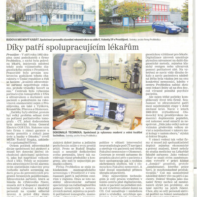 ProMedica: prvn&iacute; diagnostick&eacute; centrum